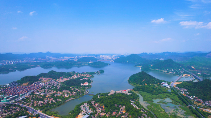 临安青山湖大全景