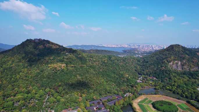 西湖 八卦田大全景