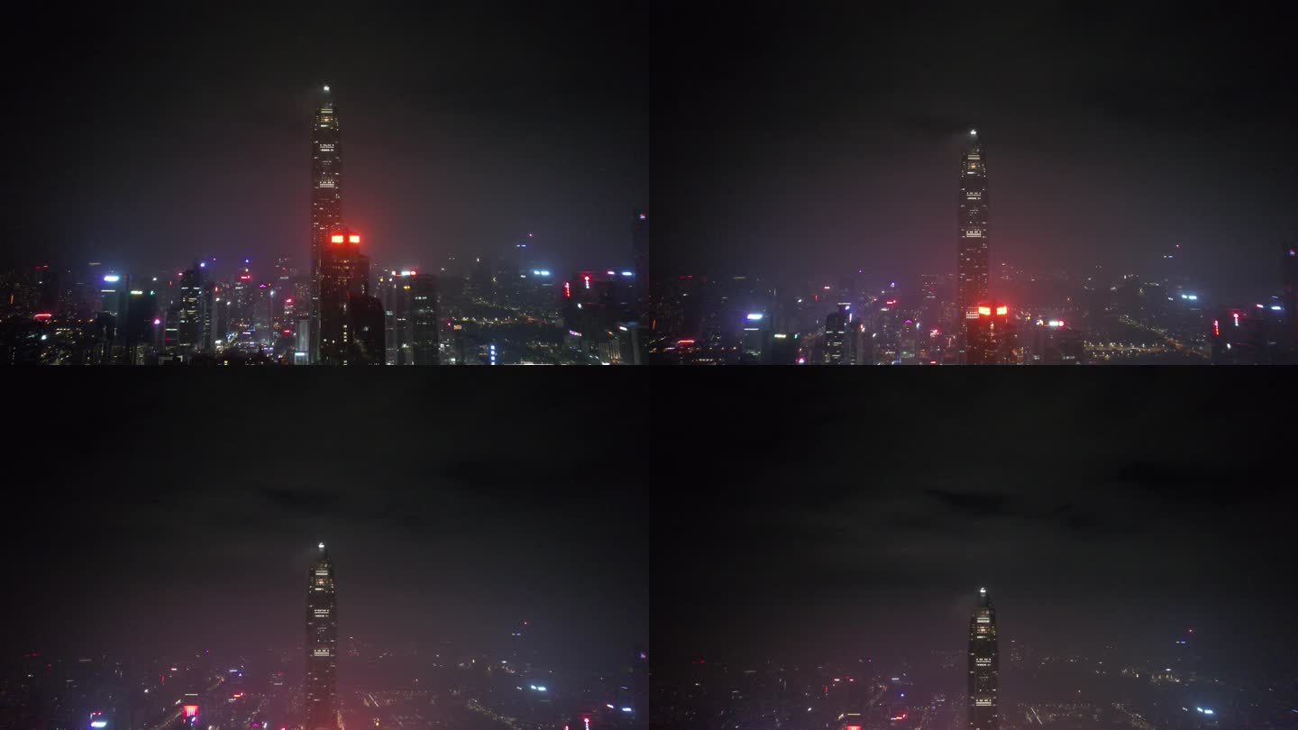深圳平安大厦夜景