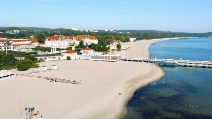在波兰度假-索波特码头，波罗的海温泉度假胜地