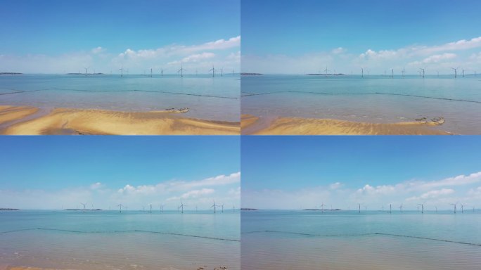 连续的海上风力发电厂