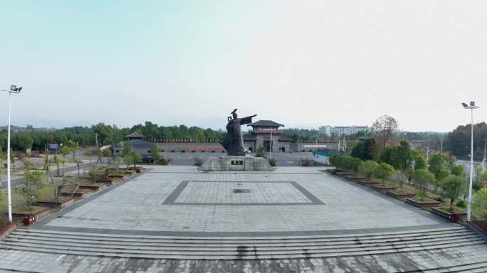 大冶市鄂王城生态文化园4K高清航拍