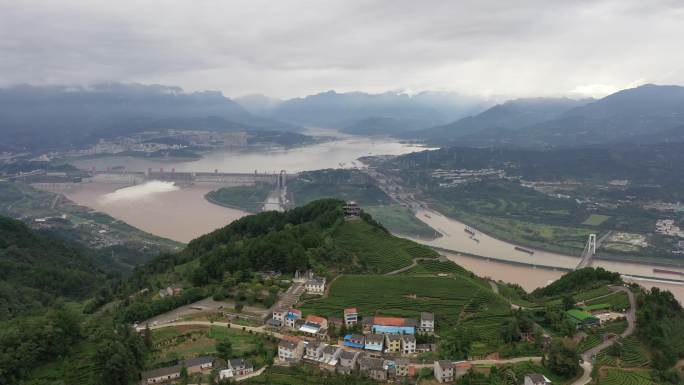 三峡水库水电站大坝世界上最大的大坝