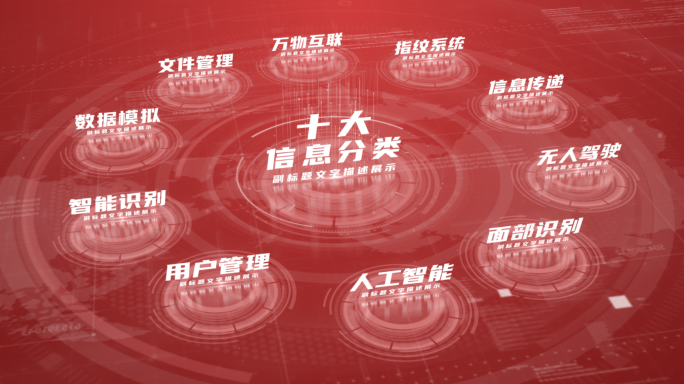 【10】商务干净简约明亮分类ae模板包装