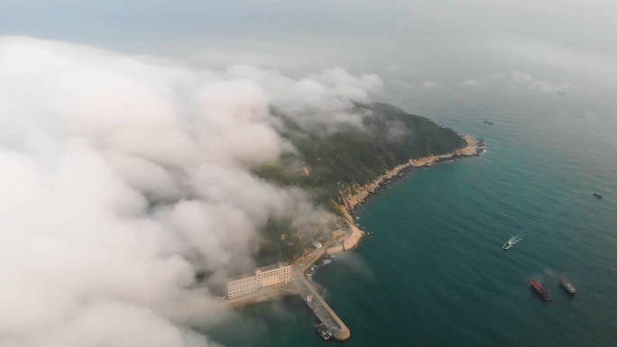 珠海万山岛云雾飘渺