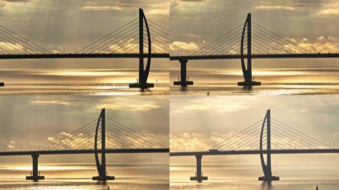 港珠澳大桥/大湾区/珠海/世纪工程/航拍