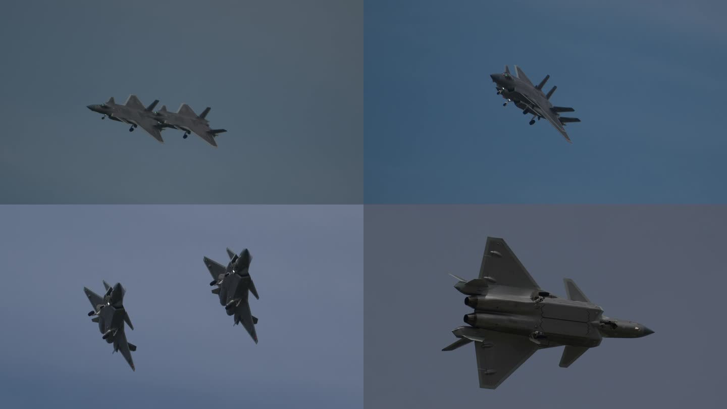超稳定：2022空军开放日歼20战斗机