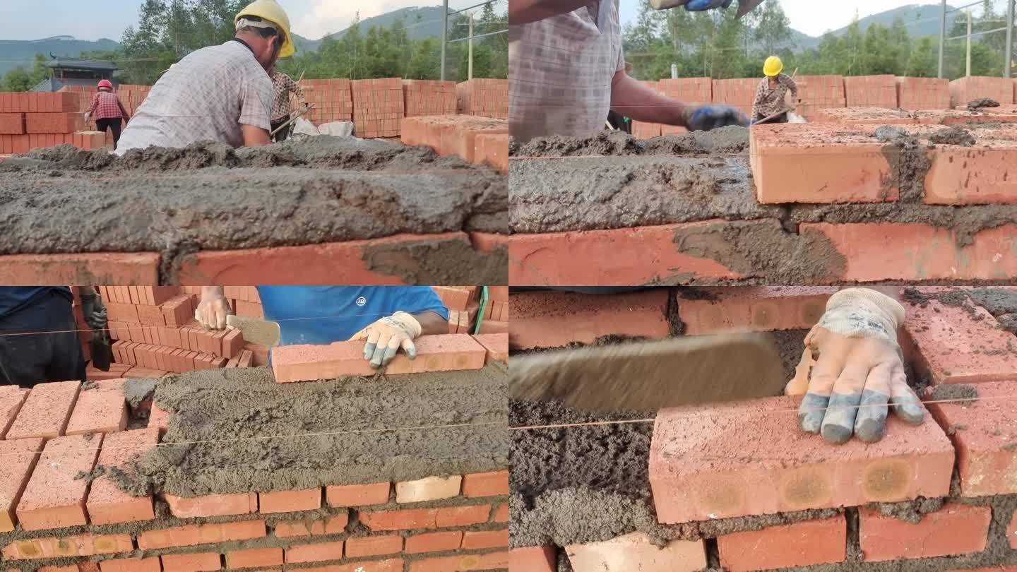 看20多年工龄的装修泥水工是怎样贴瓷砖的，这样贴又快不空鼓_哔哩哔哩_bilibili