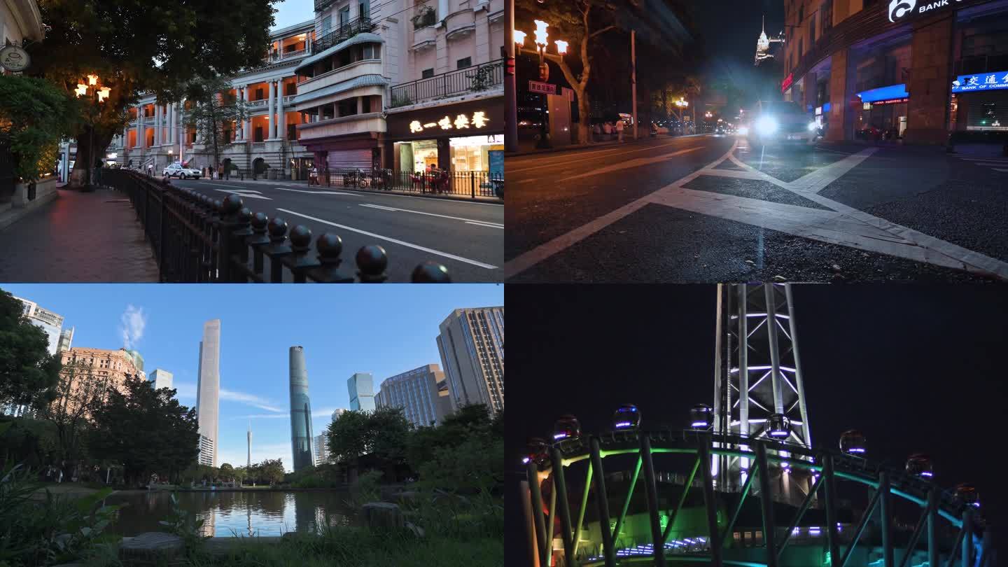 【4K】广州城市街景