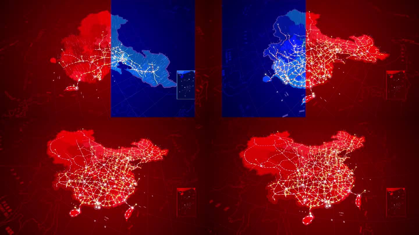 中国地图铁路十五五规划