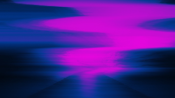 【4K时尚背景】电子霓虹蓝紫幻影赛博朋克