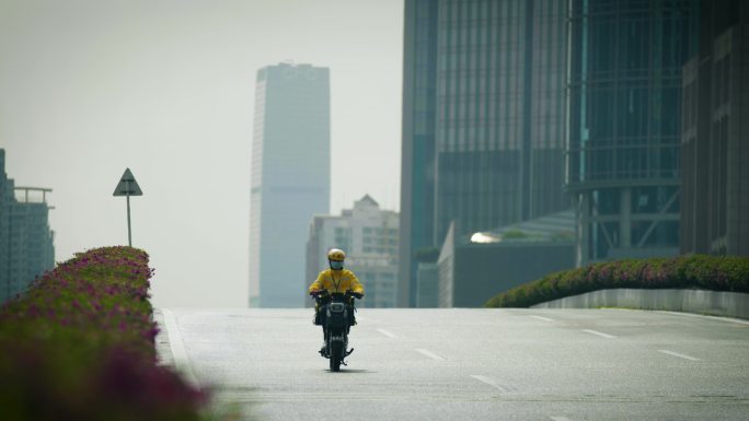 送外卖美团骑手外卖小哥孤勇者勤劳致富