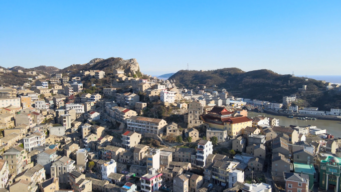 温岭石板塘半岛旅游区小箬岛4K