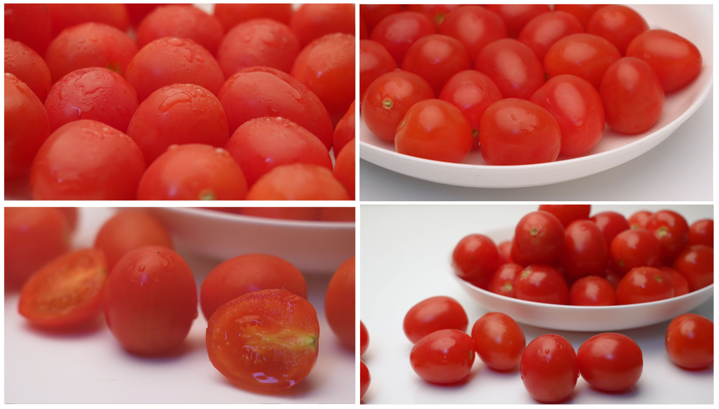 西红柿番茄蔬菜水果圣女果棚拍