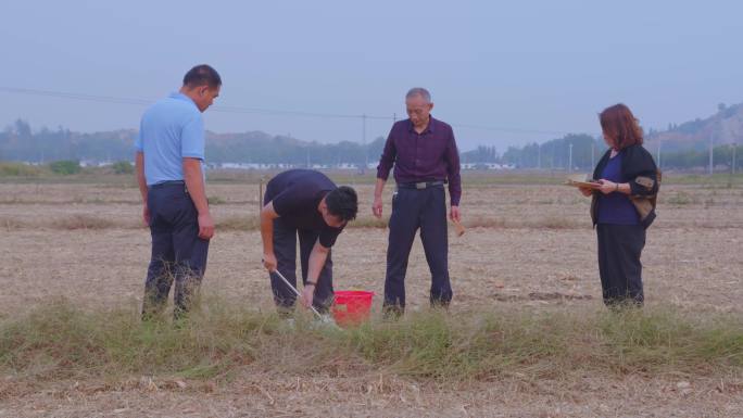 4k-农业生产调查 考察 土壤采样