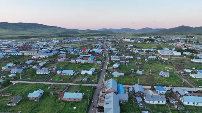 内蒙古俄罗斯小镇