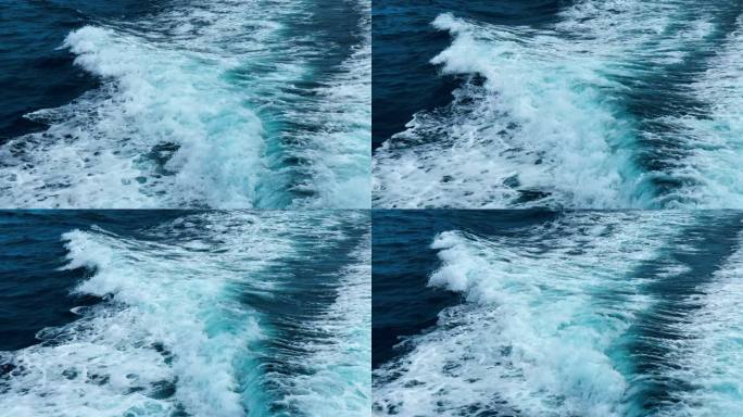 游艇上的泡沫水三亚厦门青岛风景海南海岛