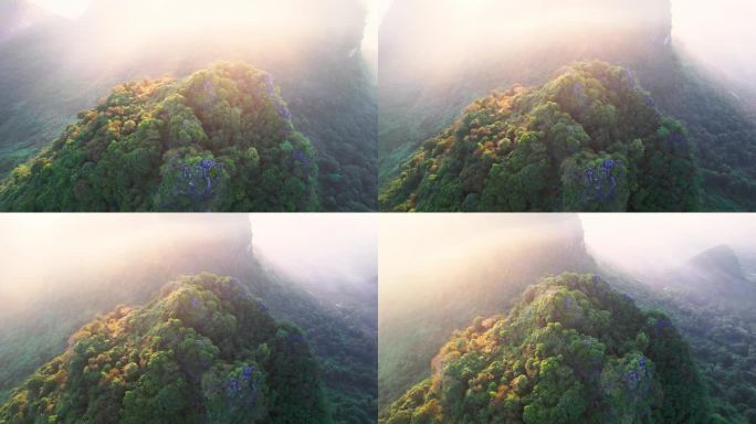 清远英德英西峰林日出 山水 山