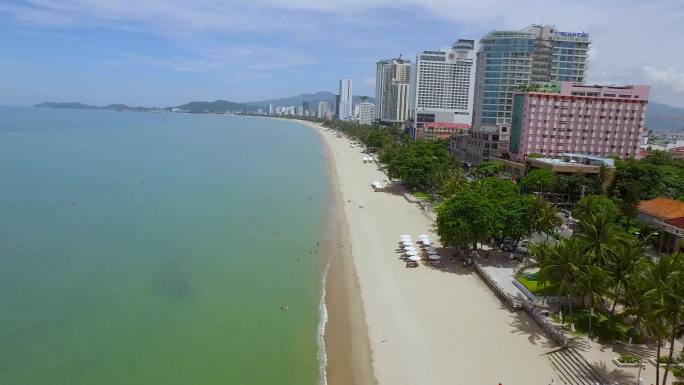 芽庄海滩，芽庄，Khanh Hoa，越南