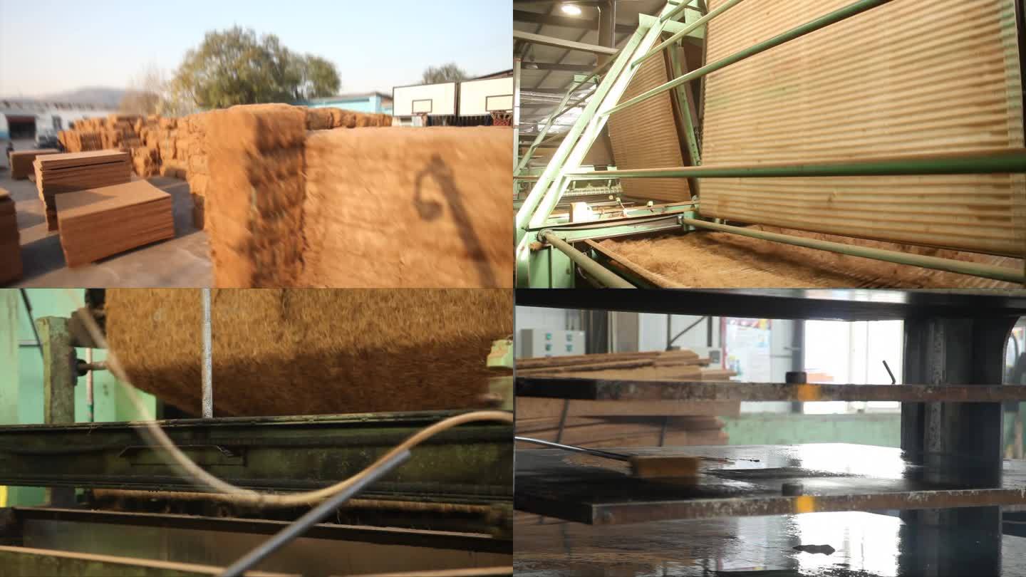 椰棕材料 椰棕床垫生产线