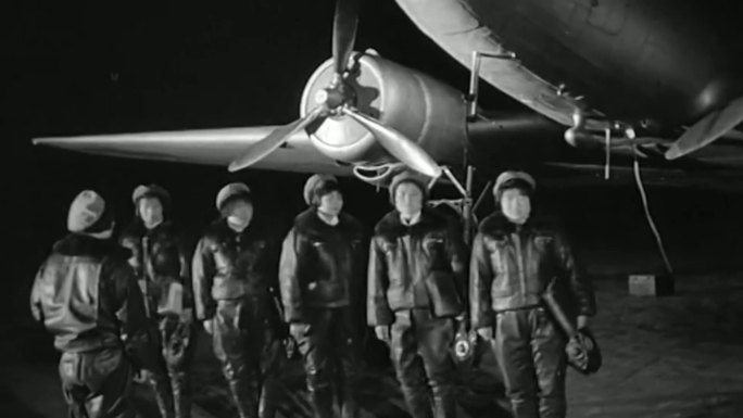 1966年 女飞行员 夜间训练