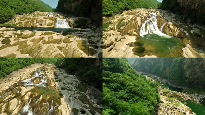 贵州安顺关岭冰臼奇观4K