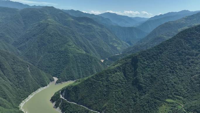 秦岭黑河水库高峡平湖