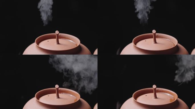 【正版素材】潮州砂铫煮水泡茶1491