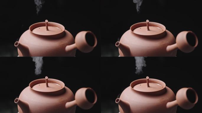 【正版素材】潮州砂铫煮水泡茶1489
