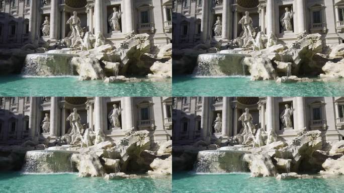 意大利罗马特雷维喷泉