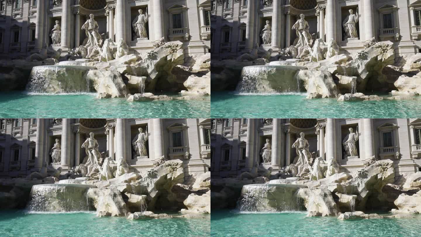 意大利罗马特雷维喷泉