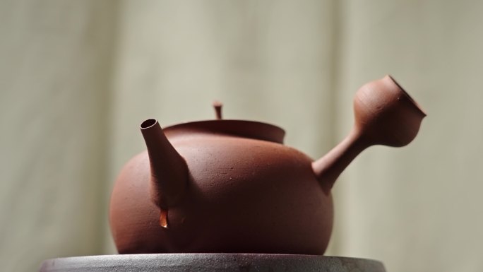 【正版素材】潮州砂铫煮水泡茶1479