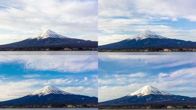 日本富士山富士山公园火山日本川谷町