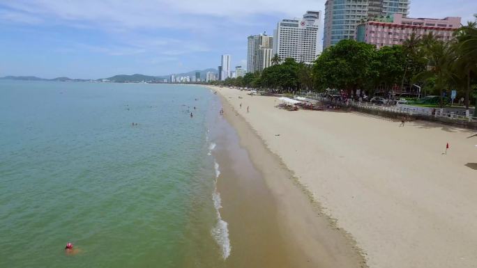 芽庄海滩，芽庄，Khanh Hoa，越南