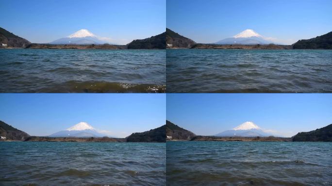 Shoji湖与富士山