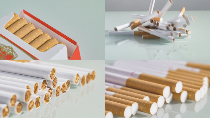 香烟创意广告片 静物拍摄