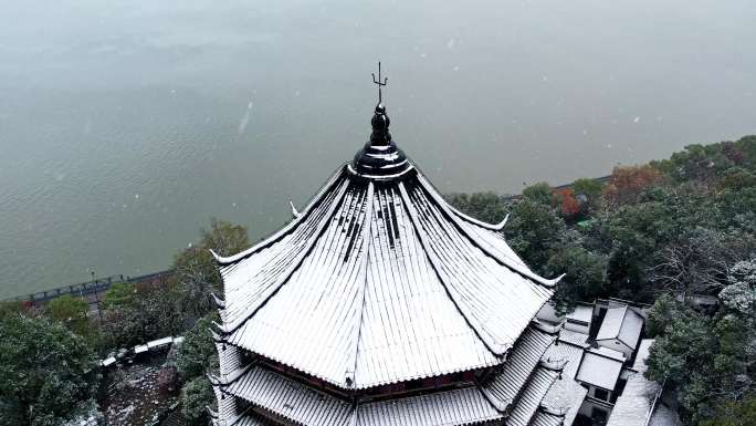 杭州雪景 六和塔