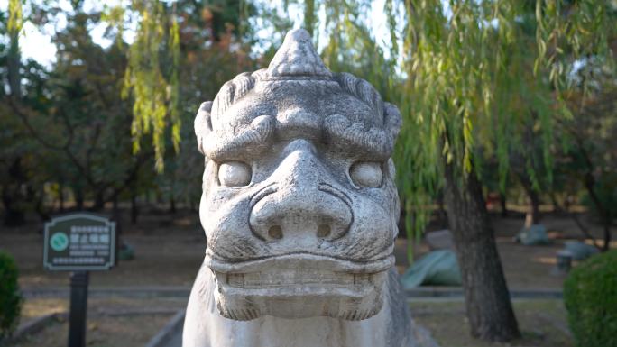 4k神路十三陵 神道 石像生