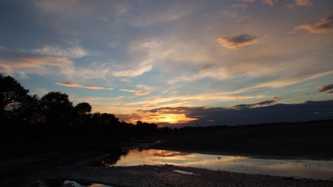 夕阳落日