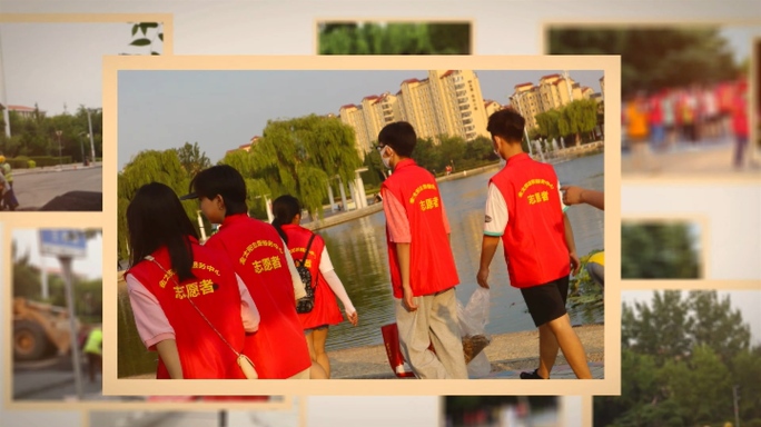 怀旧复古老照片图文相册照片墙pr