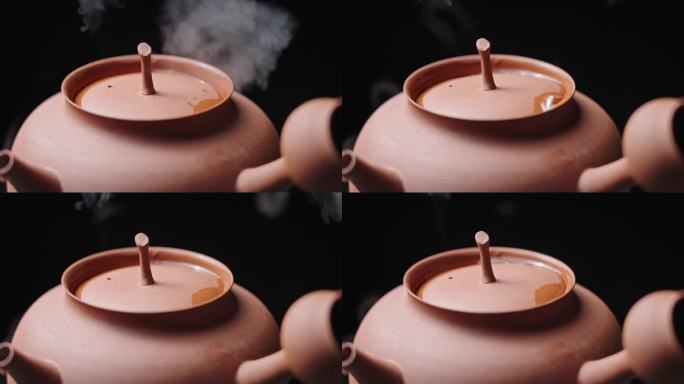 【正版素材】潮州砂铫煮水泡茶1493