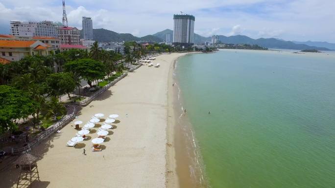 芽庄海滩，芽庄，Khanh Hoa，越南