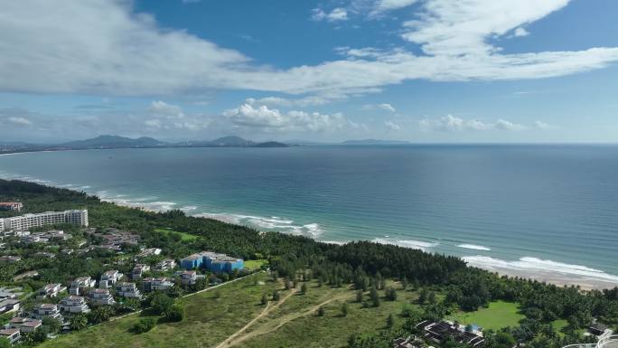 4k-海南 三亚 海棠湾红树林酒店 航拍