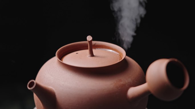 【正版素材】潮州砂铫煮水泡茶1492