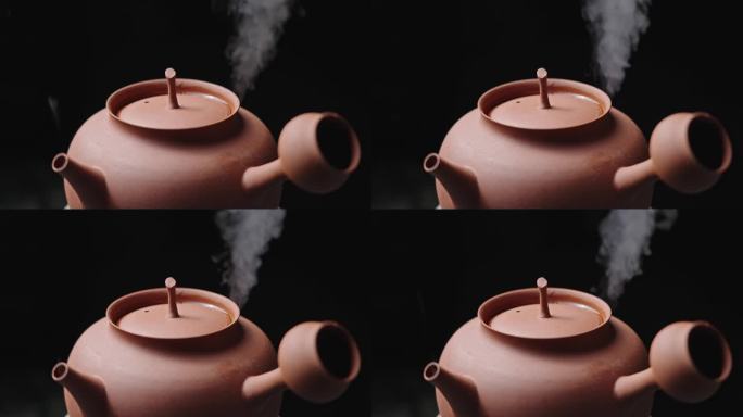 【正版素材】潮州砂铫煮水泡茶1492