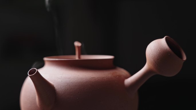 【正版素材】潮州砂铫煮水泡茶1502