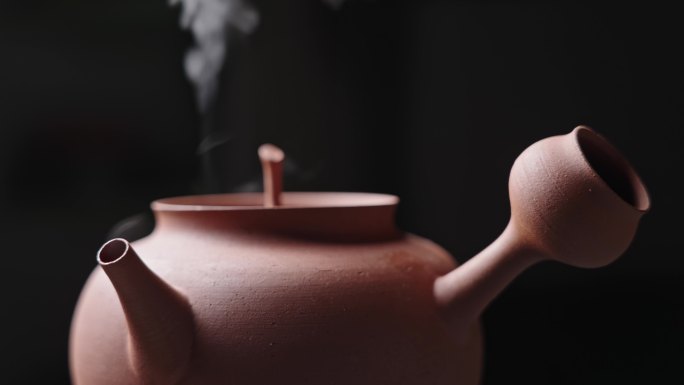 【正版素材】潮州砂铫煮水泡茶1503