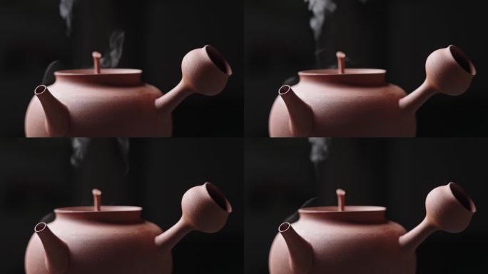 【正版素材】潮州砂铫煮水泡茶1503