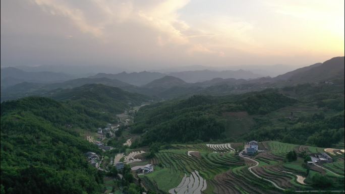 汉阴凤堰古梯田4k-11