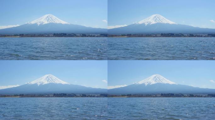 富士山和川口湖日本空镜头东京宣传日本企业